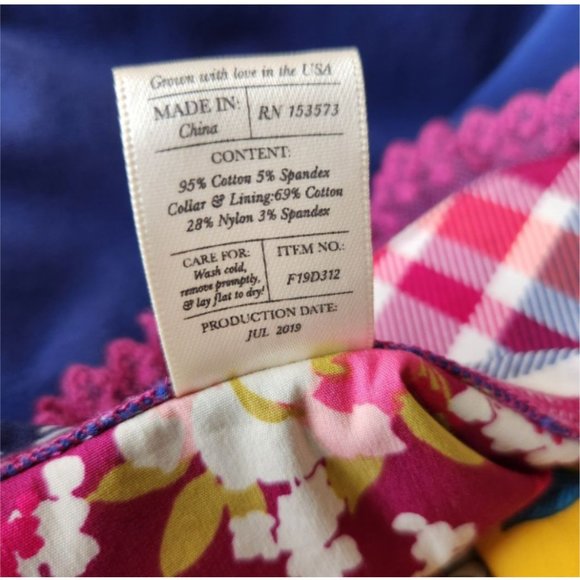 Wildflowers boutique 4 jacket over coat layer lace trim navy gold yellow - Picture 12 of 12